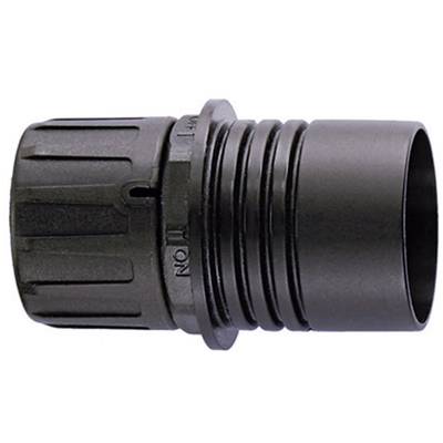 HellermannTyton 166-25000 HG13-R16 závitový adaptér čierna 1 ks