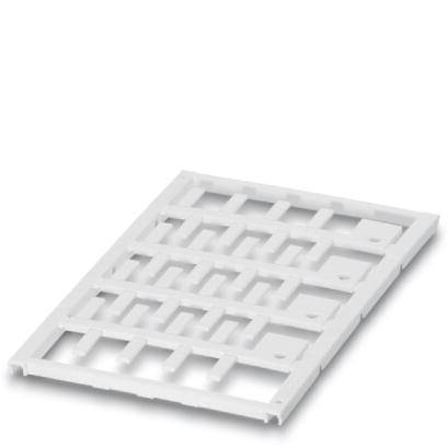 Phoenix Contact 0823517 UC-WMT (12X4) Enkeltladermærkat Monteringstype: Skub Præget overflade: 12 x 4 mm Hvid Antal markører: 320 10 stk