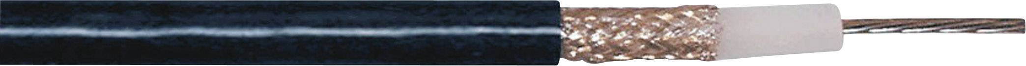 Kash 607514 Cavo coassiale Diam. est.: 10.30 mm RG213 50 Ω 60 dB Nero Merce a metro