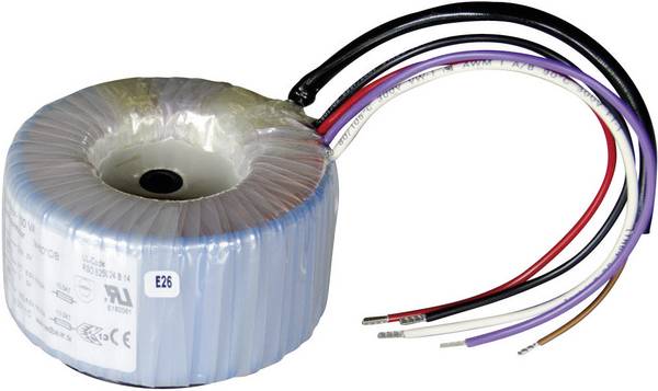 Sedlbauer 825025 toroidný transformátor 1 x 230 V 2 x 9 V/AC 100 VA 5.56 A