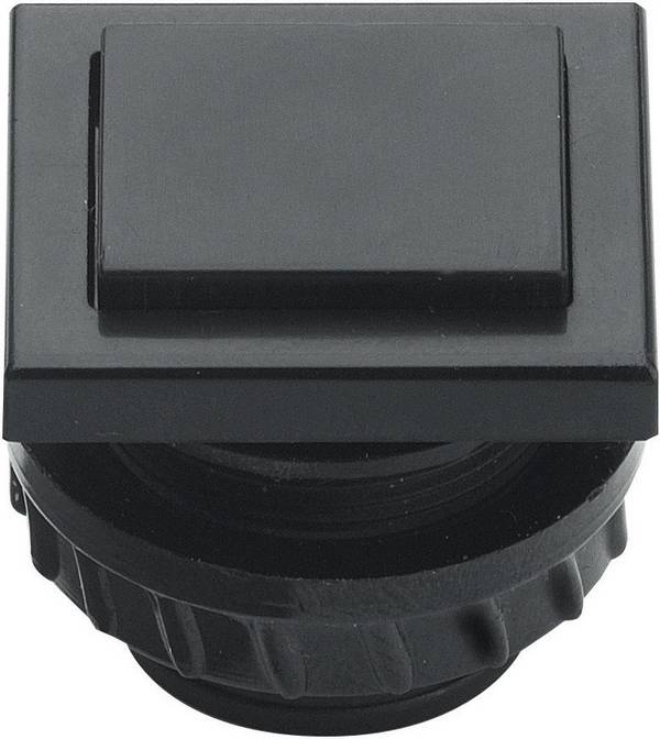 Grothe 61045 tlačidlá zvončeka  1-násobný čierna 12 V/1,5 A