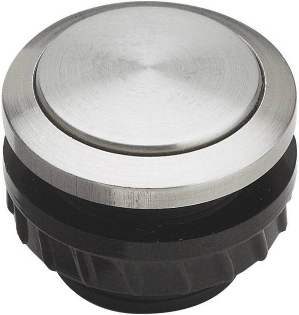 Grothe 62060 tlačidlá zvončeka  1-násobný nerezová oceľ 12 V/1,5 A