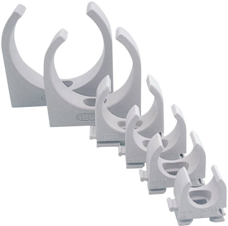 Jäger Direkt 613516 Quick-klem EN25 26 Mm Grijs-wit (Ral 7035) 50 Stuk(s) Halogeenvrij, Siliconenvrij