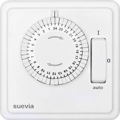 Suevia SU280447 časovač pod odmietku, analógový , denný program, 1200 W, IP20