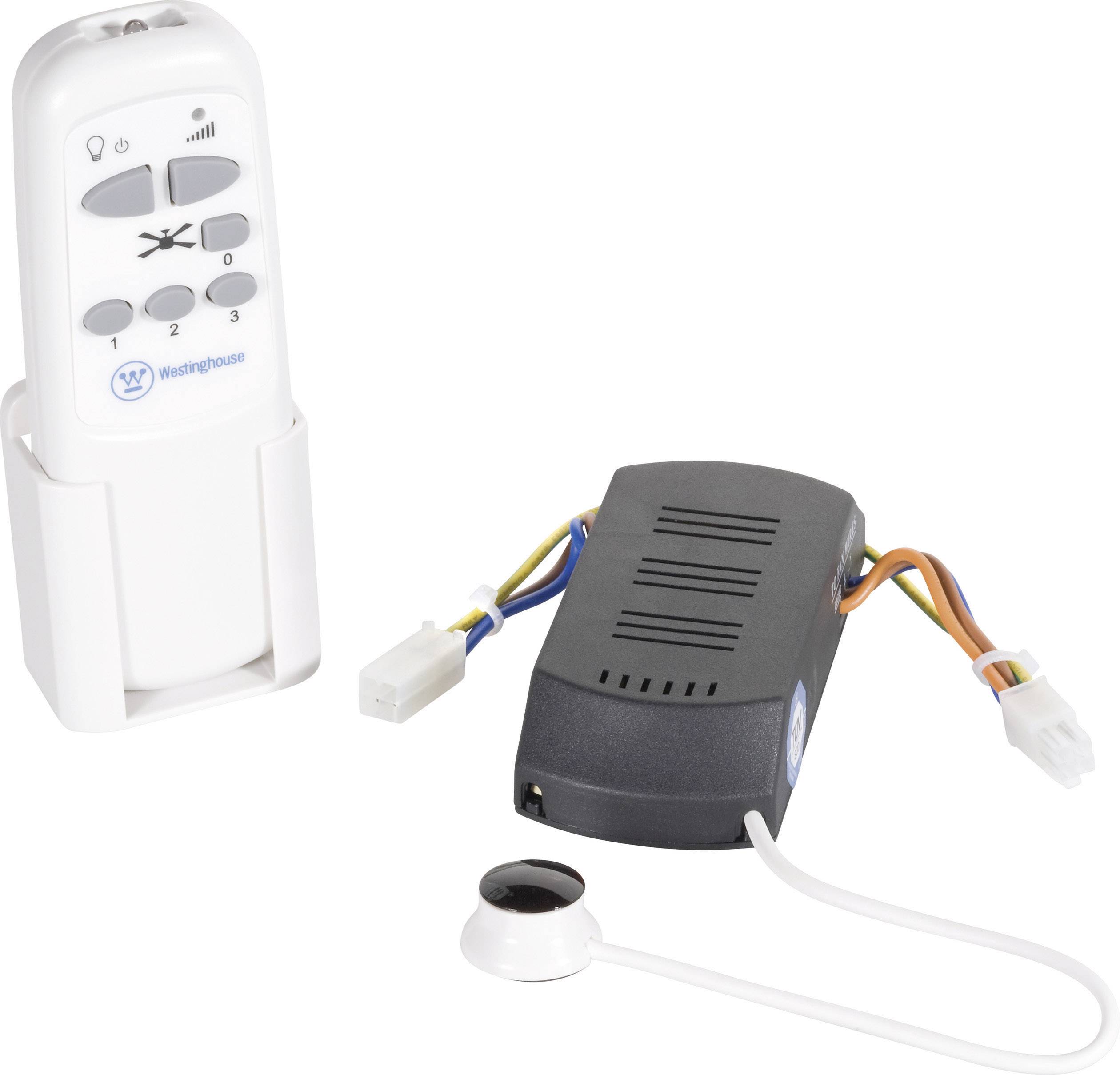 Westinghouse 78095-40 Telecomando del ventilatore da soffitto Bianco, Grigio