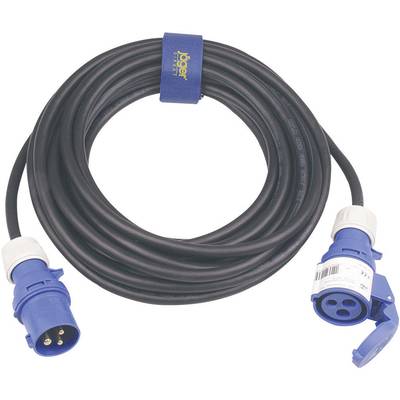 SIROX 361.425 napájací predlžovací kábel, 16 A, čierna, 25.00 m