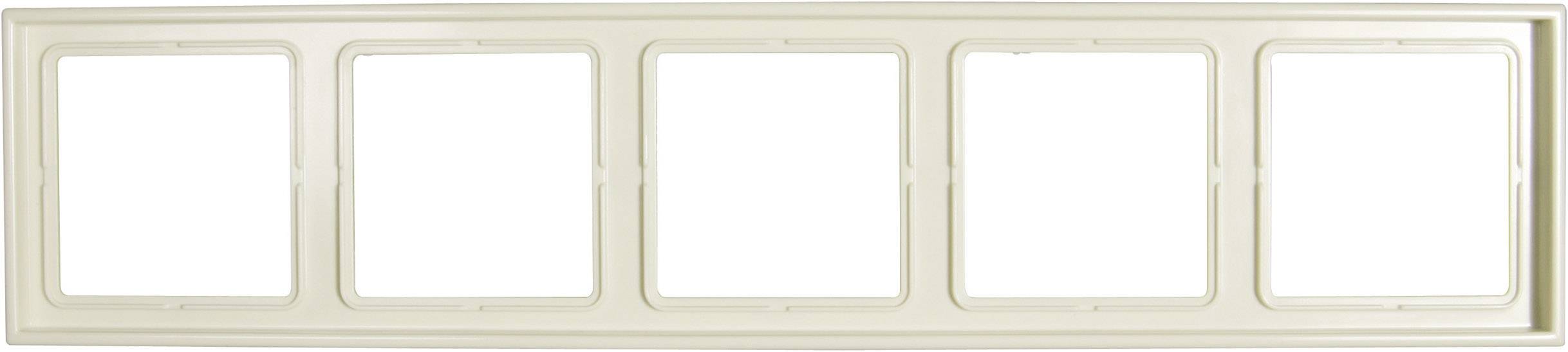 Jung LS985W Frame 5-voudig LS 990 Cr&egrave;me-wit 1 stuk(s)