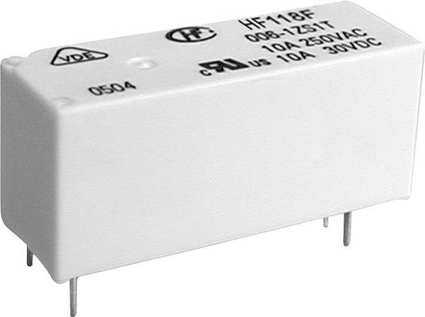Hongfa HF118F/005-1ZS1(136), HF118F/005-1ZS1(136) relé do DPS, monostabilný, 1 cievka, 125 V/DC, 440 V/AC, 8 A, 1 ks
