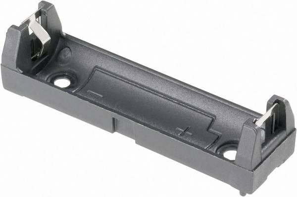 Keystone Electronics 1028 batériový držák 1x mignon (AA) montáž THT (d x š x v) 59 x 16 x 15 mm