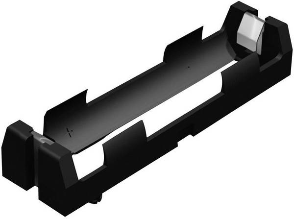 Keystone Electronics 1043 batériový držák 1x 18650 montáž THT (d x š x v) 77 x 20.65 x 14.86 mm