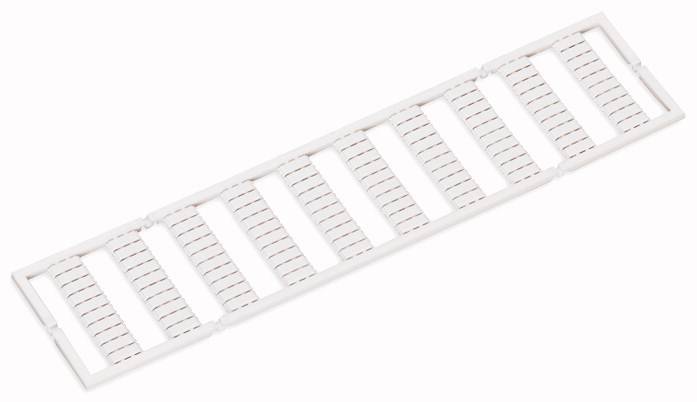 WAGO 793-4609 Betegnelseskort Hvid 5 stk