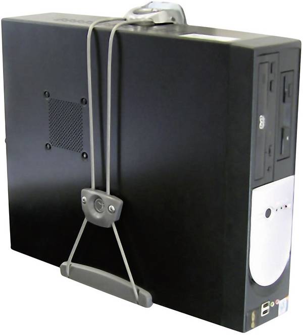 Ergotron držiak na PC montáž na stenu, podklad Universal CPU Holder 80-105-064 sivá Zaťažiteľné do hmostnosti=22.7 kg
