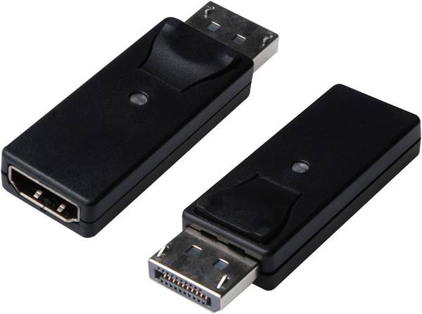 Digitus AK-340602-000-S DisplayPort / HDMI adaptér [1x zástrčka DisplayPort - 1x HDMI zásuvka] čierna