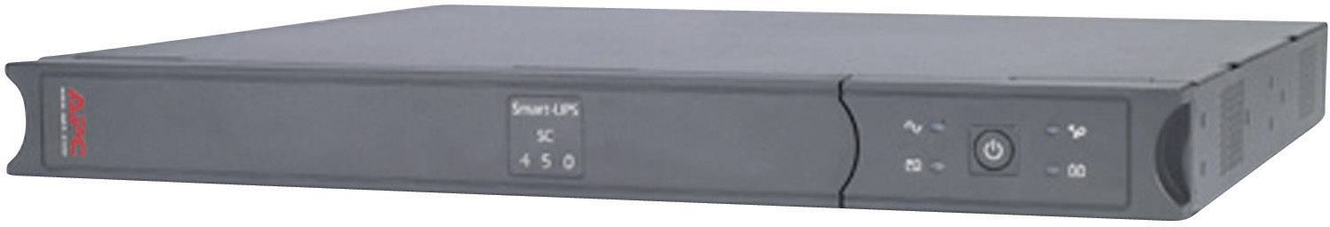 Úzky, obdĺžnikový sieťový server s nápisom 'Serial IP SC 450'. Je čierny a na prednej strane má rôzne ovládacie prvky.