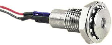 Bulgin DX0508/RD/24V LED-signaallamp Rood 24 V/DC 1.85 V 2000 mcd afbeelding