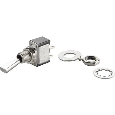 TRU COMPONENTS TC-TA101F1 pákový spínač 250 V/AC 3 A 1x vyp/zap s aretáciou 1 ks