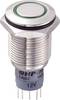 TRU COMPONENTS LAS2GQF-11E/G/12V/N/P, 701870 stláčacie tlačidlo s ochranou pred vandalmi, 16 mm, 250 V/AC, 3 A, 1 ks