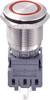 TRU COMPONENTS LAS1-BGQ-11ZE/R/12V, 701930 tlakový spínač s ochranou pred vandalmi, 19 mm, 250 V/AC, 5 A, 1 ks