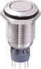 TRU COMPONENTS LAS2GQF-11/S/P, 701954 stláčacie tlačidlo s ochranou pred vandalmi, 16 mm, 250 V/AC, 3 A, 1 ks
