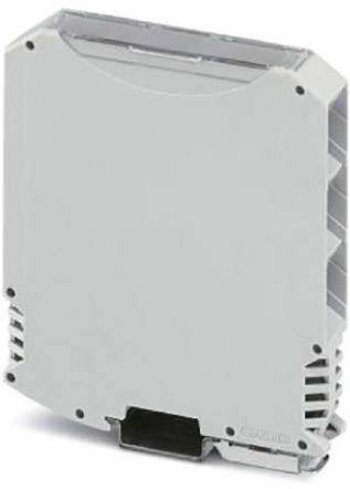 Phoenix Contact ME MAX 17,5 3-3 KMGY Contenitore da guida DIN 99 x 17.5 x 114.5 Poliammide Grigio luminescente 1 pz.
