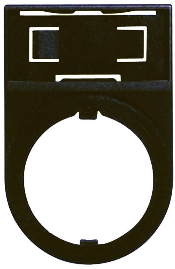 Idec HWAM Porta-targhette Nero 1 pz.