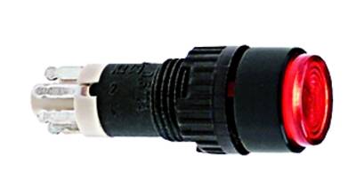 RAFI 1.15.106.021/1002 1.15.106.021/1002 Pulsante 24 V 0.5 A 1x Off / (On) Momentaneo Bianco IP40 10 pz.