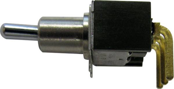 NKK Switches M2012S3S2G03 pákový spínač 28 V DC/AC 0.1 A 1 zap/zap s aretáciou 1 ks