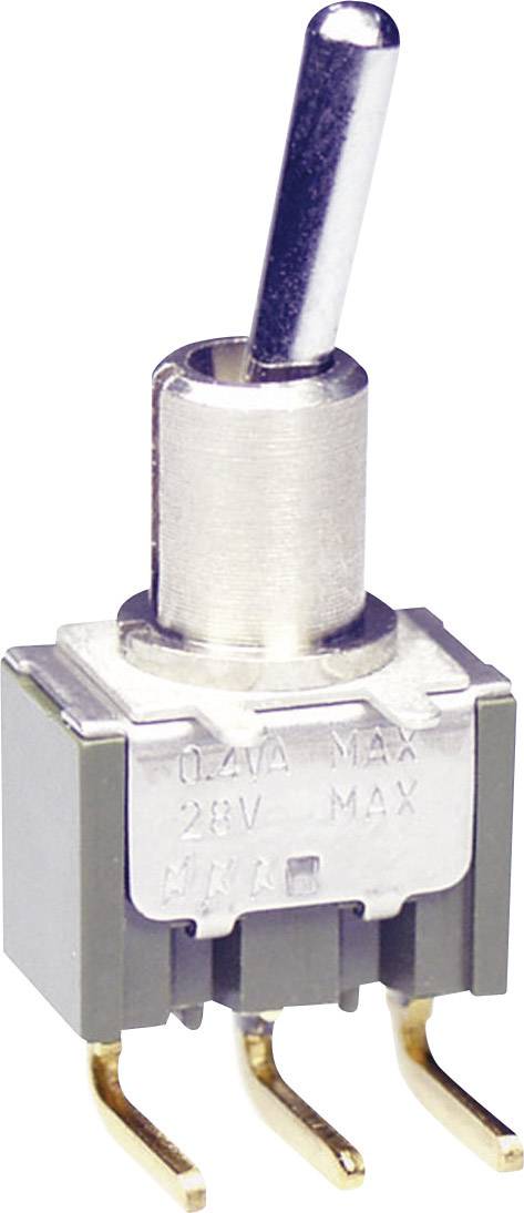 NKK Switches M2012SS2W13 M2012SS2W13 Interruttore a levetta 250 V/AC 3 A 1 x On / On Permanente 1 pz.