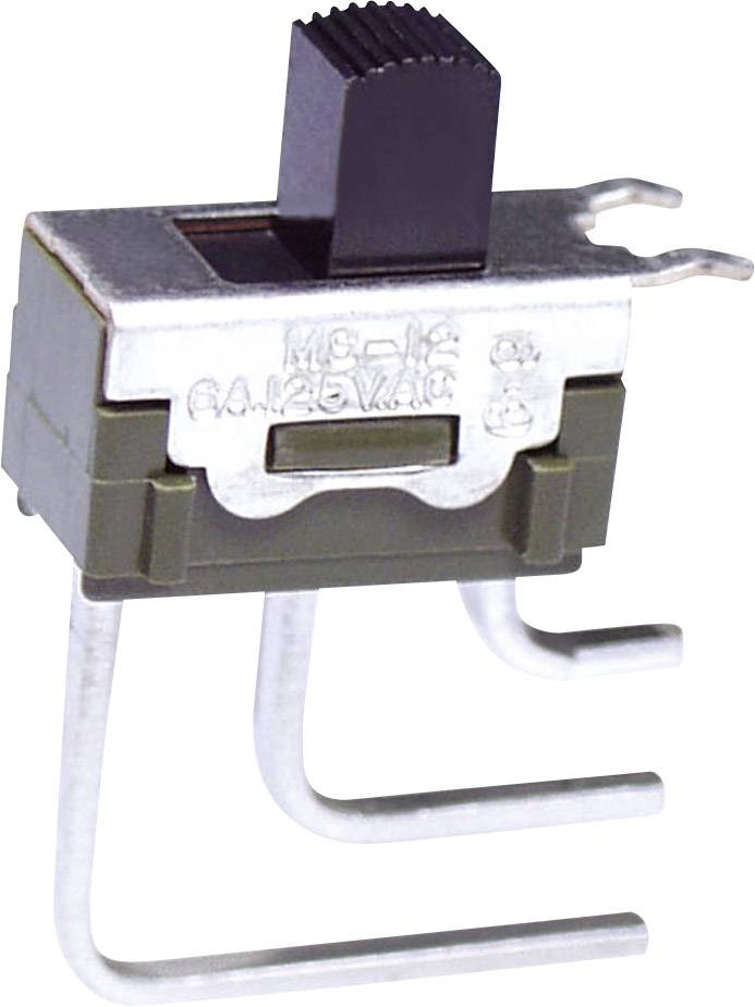 NKK Switches MS12ASG40 MS12ASG40 Interruttore a slitta 28 V DC/AC 0.1 A 1 x On / On 1 pz.