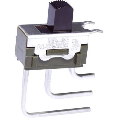 NKK Switches MS12ASG40 posuvný prepínač 28 V DC/AC 0.1 A 1 zap/zap 1 ks