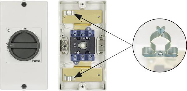 Kraus & Naimer KG32.T103/D-A061.KL51V servisný vypínač odblokovateľný   1 x 90 ° čierna 1 ks