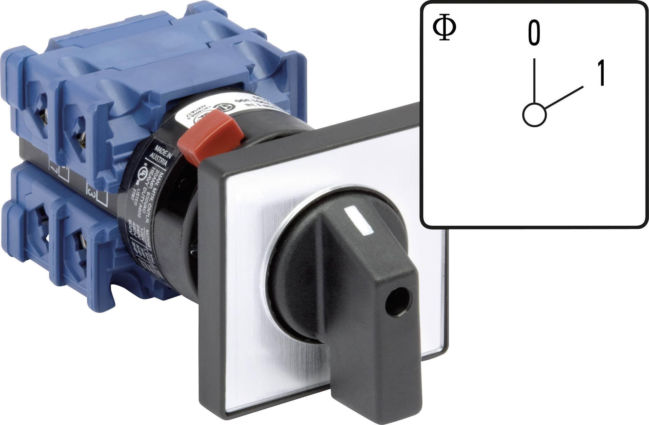 Kraus & Naimer CH10.A200.FT2 Sezionatore 20 A 1 x 60 ° Grigio, Nero 1 pz.