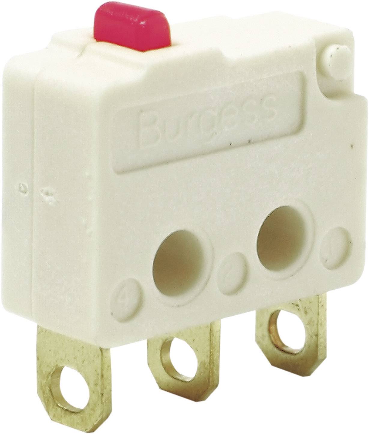 Burgess F4T7UL Microschakelaar F4T7UL 250 V/AC 5 A 1x aan/(aan) IP40 Moment 1 stuk(s) afbeelding