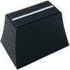 Cliff CP3190 posuvný gombík čierna (d x š x v) 20 x 14 x 13 mm 1 ks
