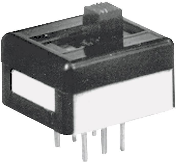 APEM 25136NAH 25136NAH Interruttore a slitta 250 V/AC 2 A 1 x On / On 1 pz.