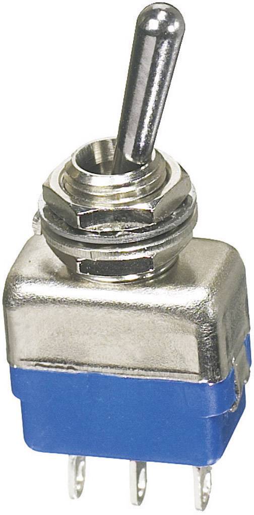 APEM 11137A 11137A Interruttore a levetta 250 V/AC 2 A 1x (On) / Off / (On) Momentaneo / 0 / Momentaneo 1 pz.