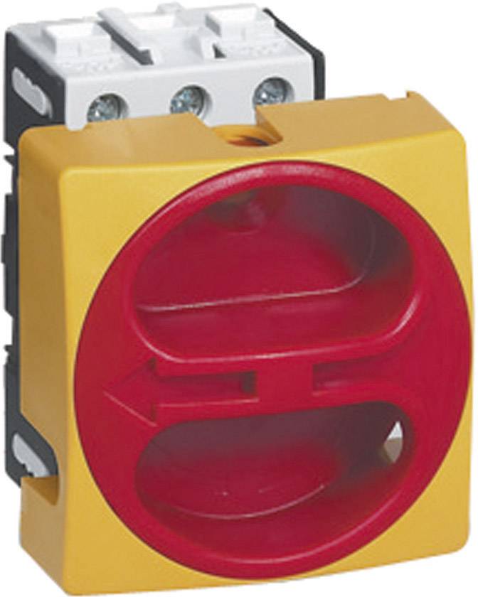 Sezionatore 63 A 1 x 90 ° Giallo, Rosso BACO 0172301 1 pz.