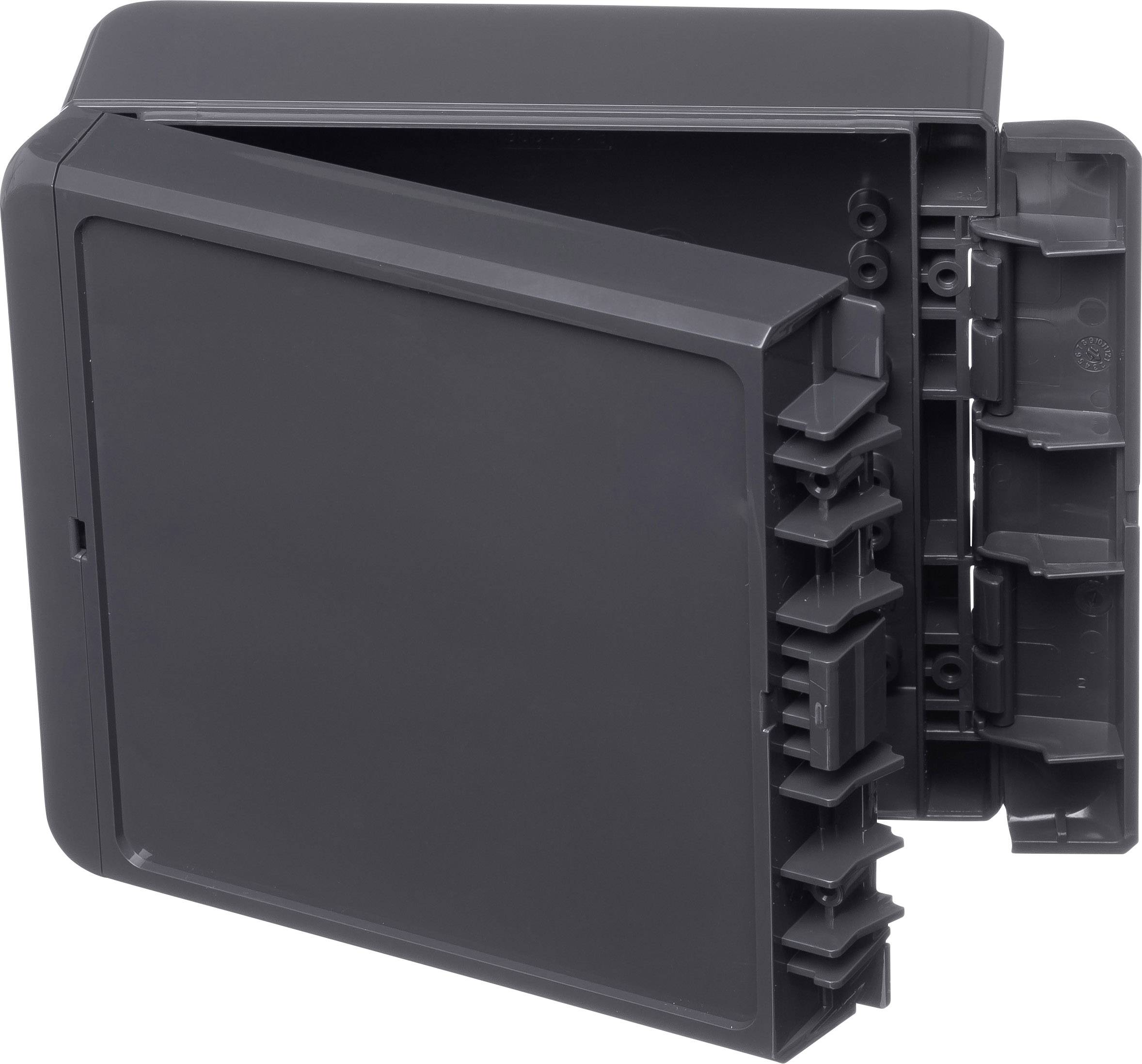 Bopla Bocube B 141306 PC-V0-7024 96013224 Vonkajší kryt, (d x š x v) 125 x 151 x 60 mm, Polykarbonát V0, 1 ks