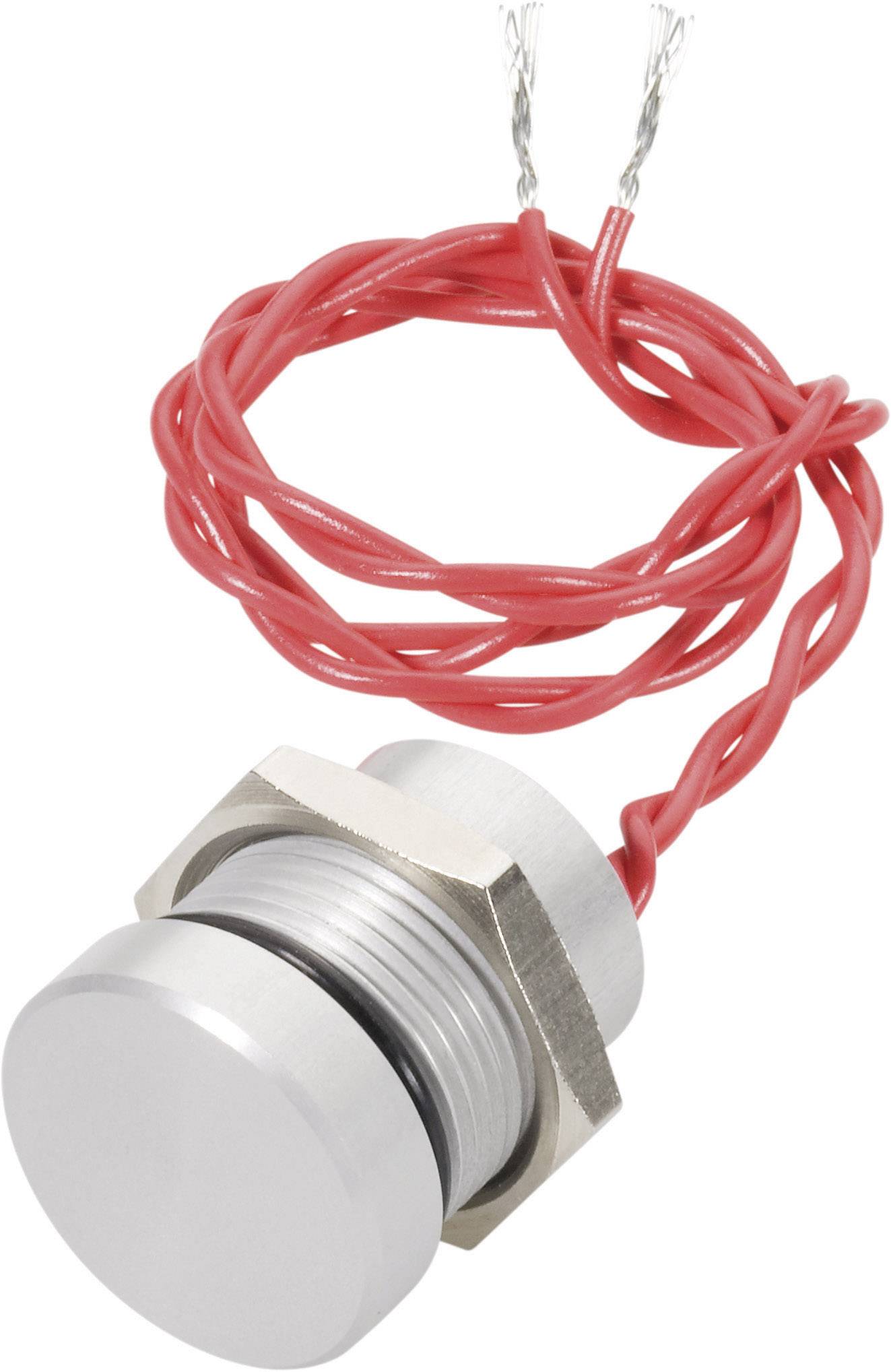 APEM PBAR2AF6000 PBAR2AF6000 Interruttore piezoelettrico 24 V DC/AC 0.2 A 1x Off / (On) Momentaneo IP69K 1 pz.