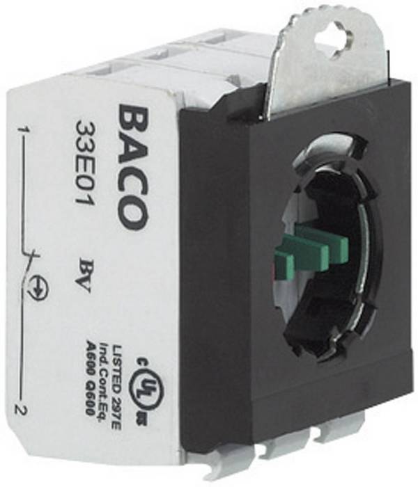 BACO 333E30 spínacie kontaktné teleso s upevňovacím adaptérom 3 spínacie  bez aretácie 600 V 1 ks
