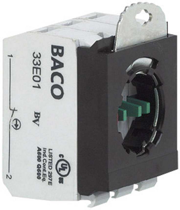 BACO 333E10 Contactelement Met bevestigingsadapter 1x NO Moment 600 V 1 stuk(s) afbeelding