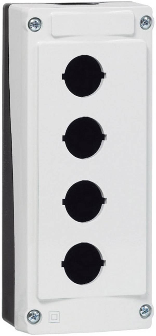 BACO LBX0400  4 instalační pozície (d x š x v) 173 x 74 x 47.9 mm  sivá, čierna 1 ks
