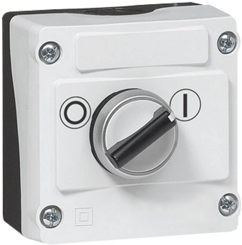 BACO LBX12510 Interruttore rotativo nellalloggiamento Nero, Grigio Sblocco a rotazione 1 pz.