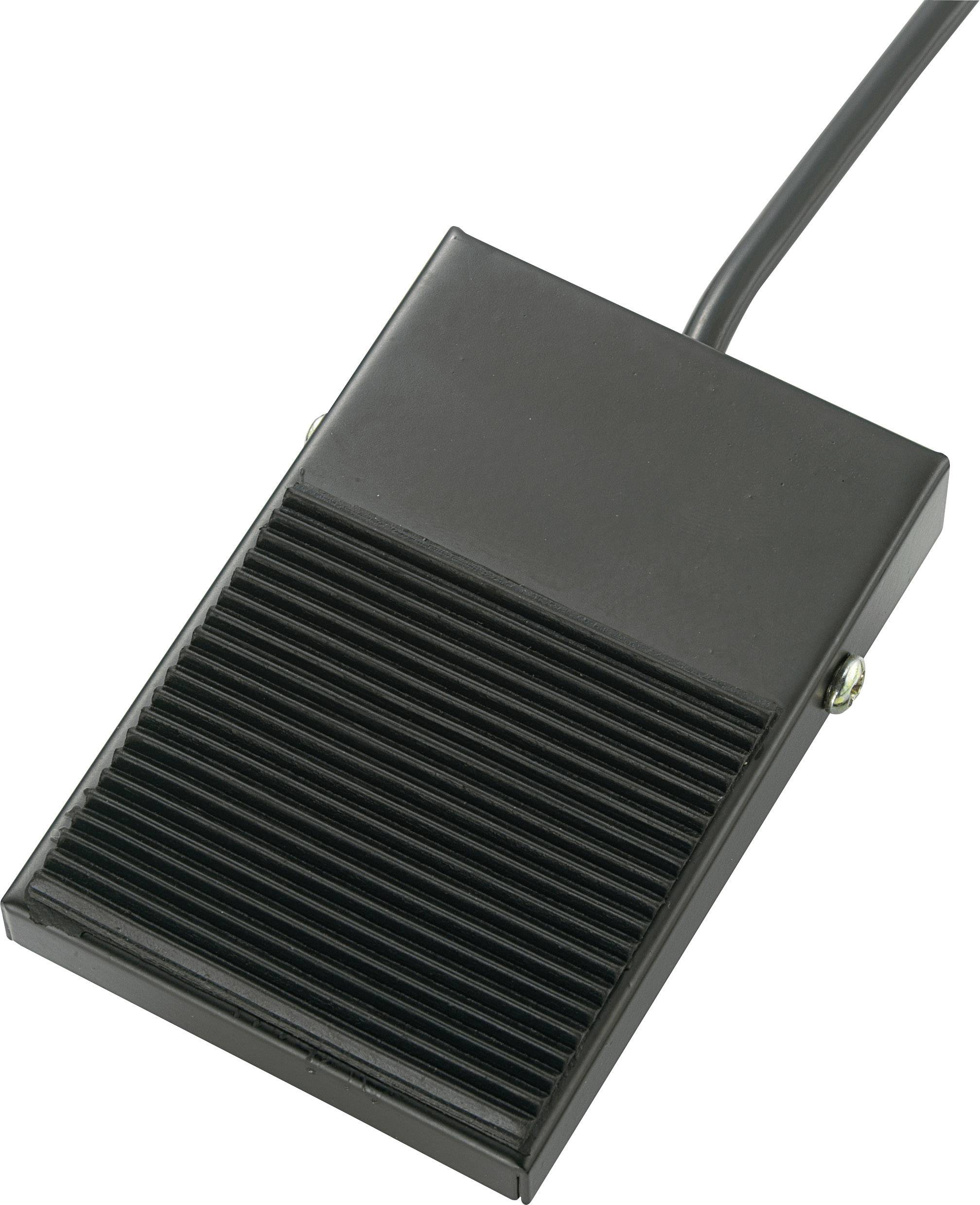 TRU COMPONENTS FS-1 Voetschakelaar 24 V/AC 10 A 1 pedaal 1x wisselcontact 1 stuk(s) afbeelding