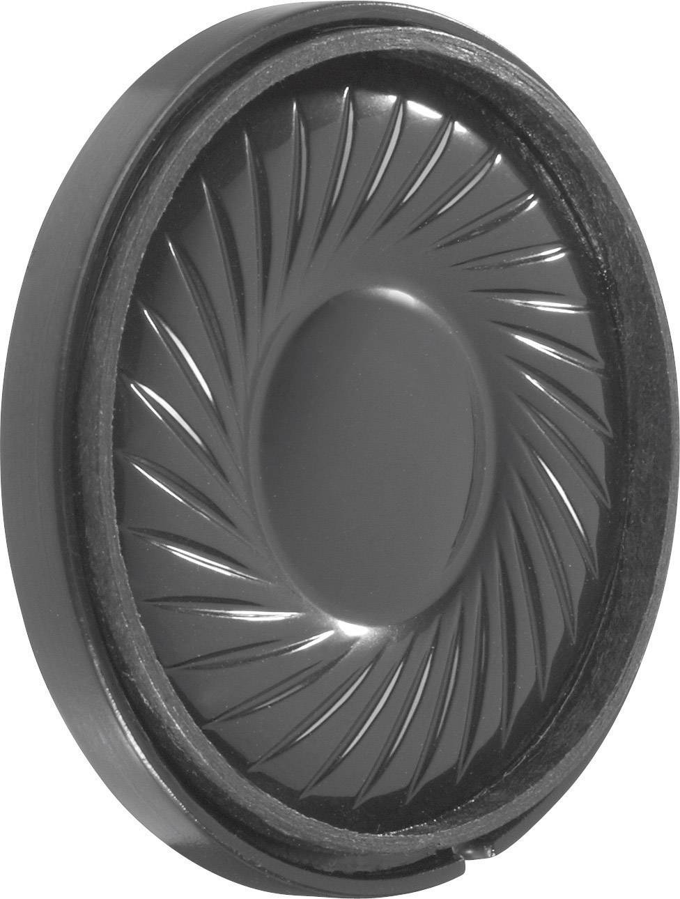 Visaton K 36 WP - 50 Ohm 1.4 pouces 3.6 cm Haut-parleur miniature 1 W 50 Ω noir membrane en plastique, résiste à lhumidité