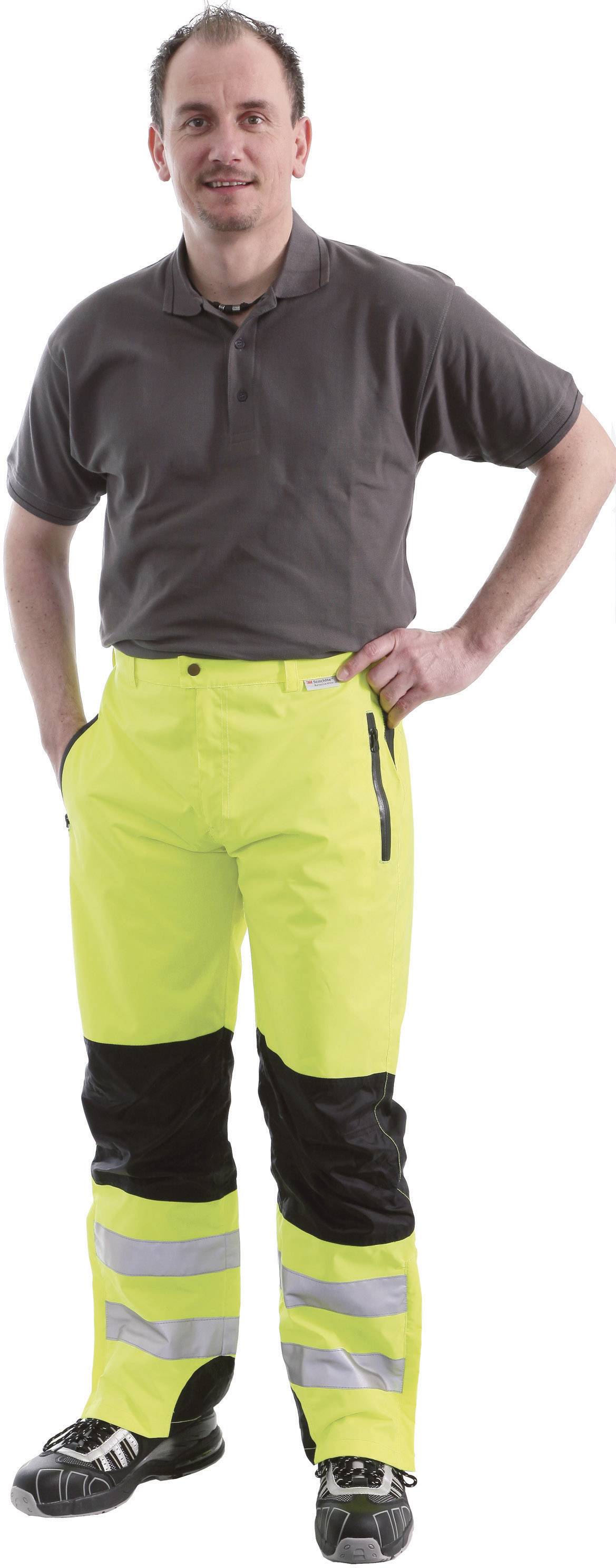 Leipold Doehle 4005781090024 Varningsskyddsbyxa Storlek=L EN 20471 Klasse 1, EN 343:2003 ISO 20471 Neongul