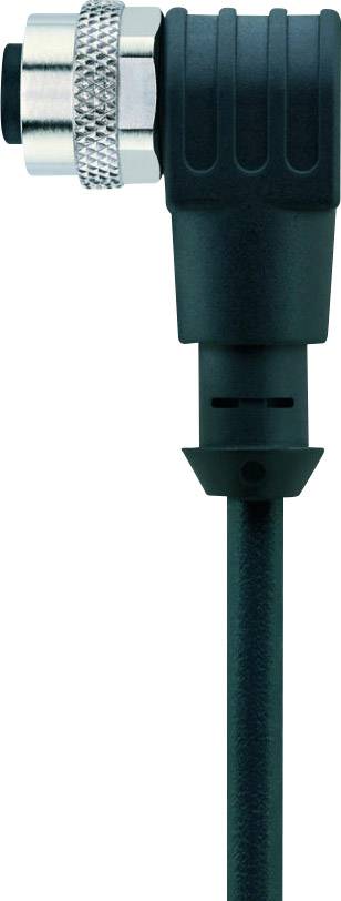 Escha 8046923 Sensor-, aktuator-stik, M12 Tilslutning, vinklet 2.00 m Pol-tal (RJ): 12 1 stk