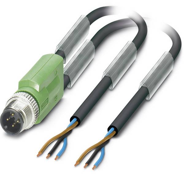 Sensor/Actuator cable SAC-3P-M12Y/2X3,0-PUR 1669699 Phoenix Contact