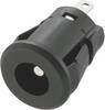 TRU COMPONENTS nízkonapäťový konektor zásuvka, vstavateľná vertikálna 5.8 mm 2.5 mm 1 ks