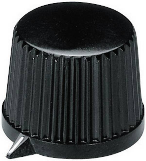 OKW A1313560 otočný gombík s ukazovateľom čierna (Ø x v) 20 mm x 15.4 mm 1 ks